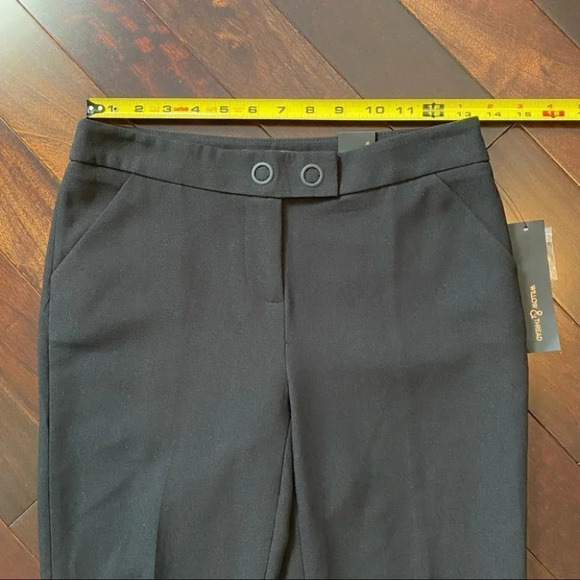 Willow & Thread Pants Black Slim Cigarette Leg Trousers Size 0 NWT - Picture 13 of 16